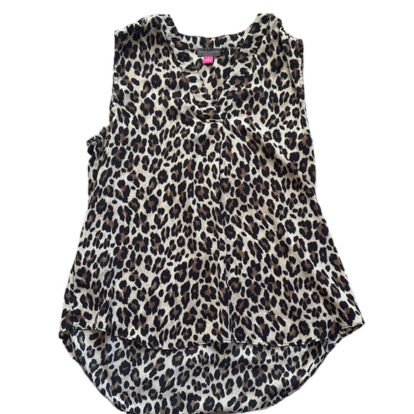 Vince Camuto leopard print tank - Picture 1 of 3
